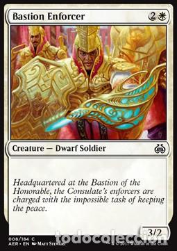 Trading Cards: Carta MTG-Esecutrice del Baluardo-Aether Revolt-ITA-NM-C - Magic The Garthering