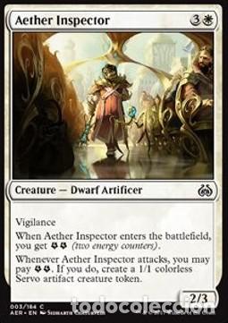 Trading Cards: Carta MTG-Ispettore dell'Etere-Aether Revolt-ITA-NM-C- - Magic The Garthering