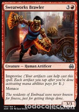 Trading Cards: Carta MTG-Picchiatrice dello Sfruttatorio-Aether Revolt-ITA-EX-C- - Magic The Garthering