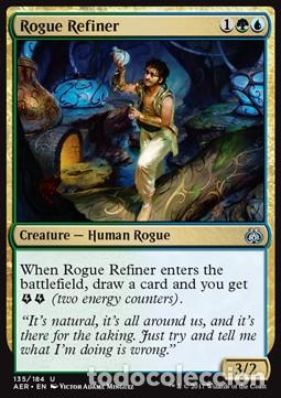 Trading Cards: Carta MTG-Raffinatore Fuorilegge-Aether Revolt-ITA-NM-U- - Magic The Garthering