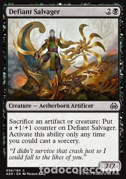 Trading Cards: Carta MTG-Recuperatore Spavaldo-Aether Revolt-ITA-NM-C- - Magic The Garthering