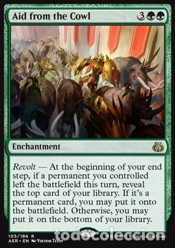 Trading Cards: Carta MTG-Sostegno dalla Cappa-Aether Revolt-ITA-NM-R- - Magic The Garthering
