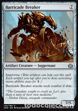 Trading Cards: Carta MTG-Spezzabarricate-Aether Revolt-ITA-NM-U- - Magic The Garthering