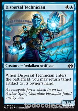 Trading Cards: Carta MTG-Tecnico della Dispersione-Aether Revolt-ITA-EX-C- - Magic The Garthering