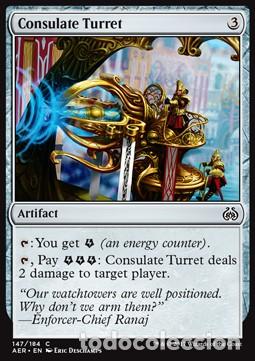 Trading Cards: Carta MTG-Torretta del Consolato-Aether Revolt-ITA-EX-C- - Magic The Garthering