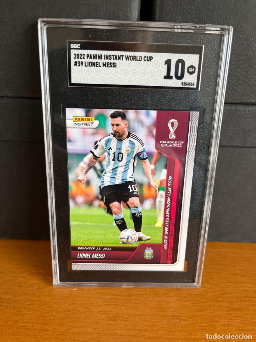 Trading cards: Cromo de messi panini instant - Foto 1