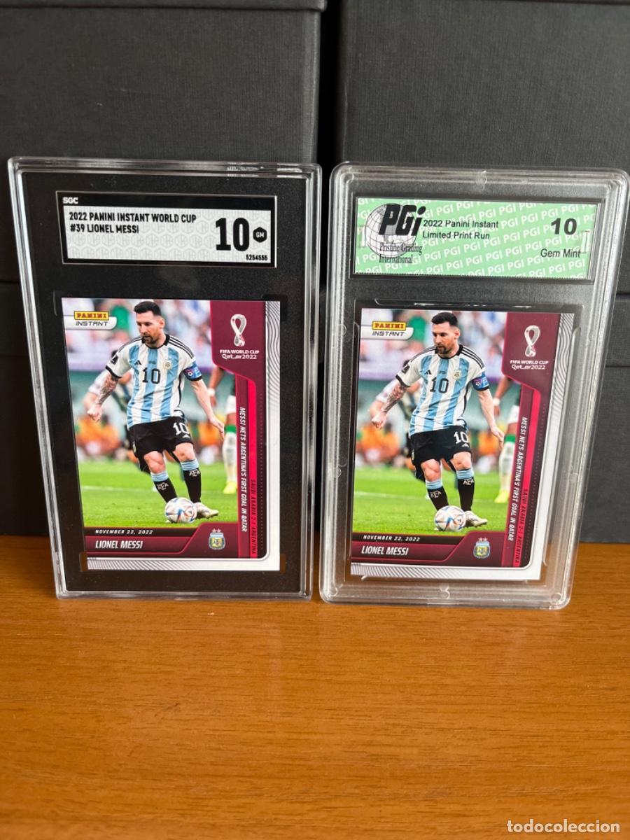 Trading cards: Cromos de messi panini instant - Foto 1
