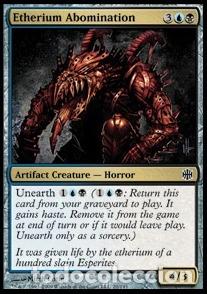 Trading Cards: Carta MTG-Aberrazione d'Eterium-Alara Reborn-EN-EX-C-Foil - Magic The Garthering