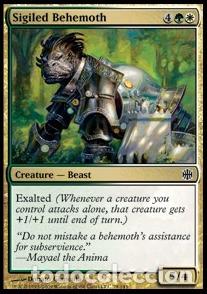 Trading Cards: Carta MTG-Behemoth dei Sigilli-Alara Reborn-ITA-EX-C- - Magic The Garthering