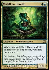 Trading Cards: Carta MTG-Eretico Vedalken-Alara Reborn-EN-NM-Rare-Foil - Magic The Garthering