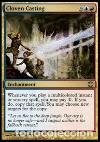 Trading Cards: Carta MTG-Incantesimo Biforcuto-Alara Reborn-ITA-NM-Rare-Foil - Magic The Garthering