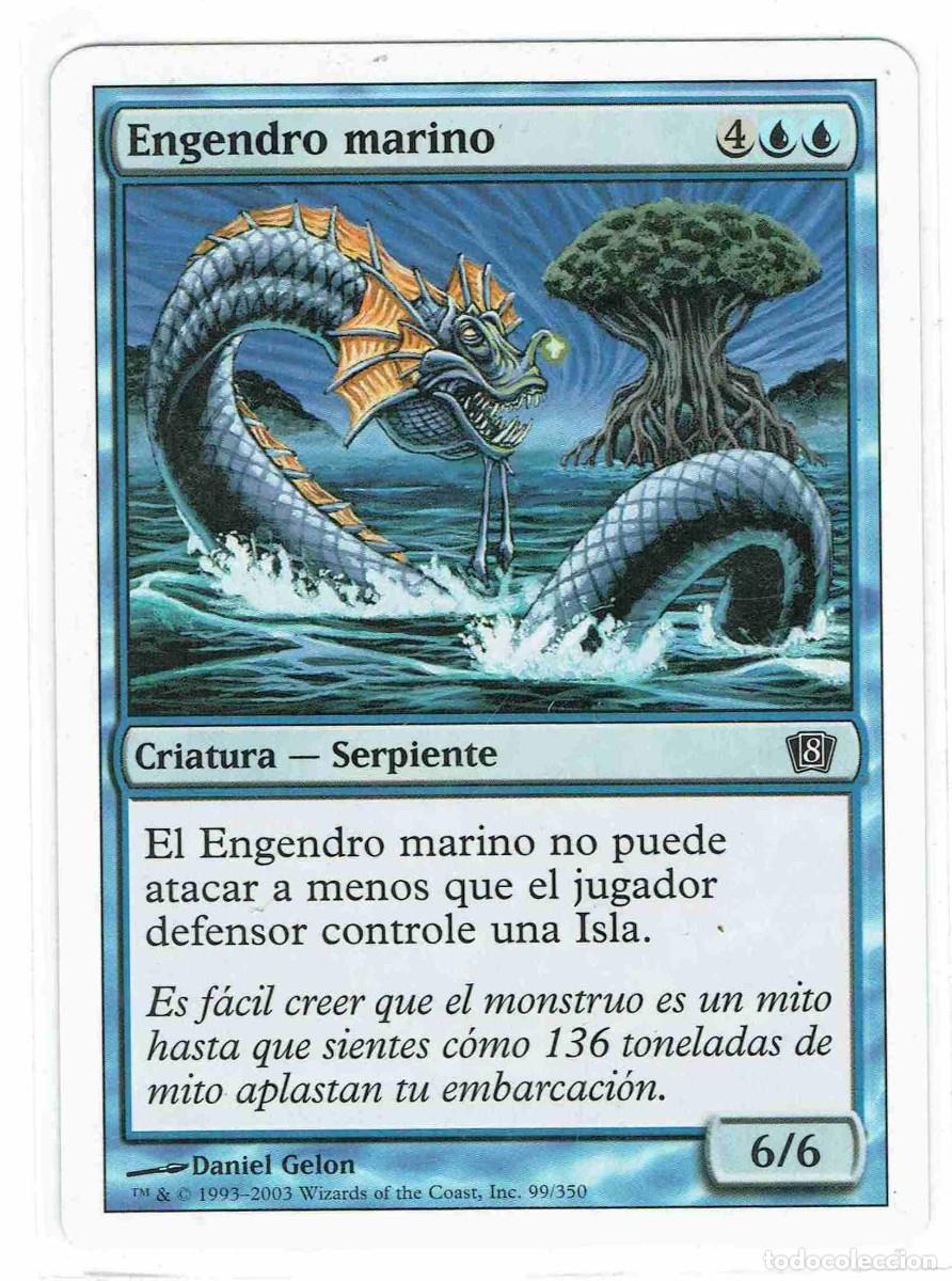 Trading Cards: Magic Cards: 8th Ed. - Engendro marino - Cartas Sueltas.