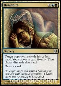 Trading Cards: Carta MTG-Morso al Cervello-Alara Reborn-ITA-EX-Common- - Magic The Garthering