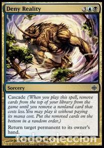 Trading Cards: Carta MTG-Negare la Realt&agrave;-Alara Reborn-ITA-EX-Common- - Magic The Garthering