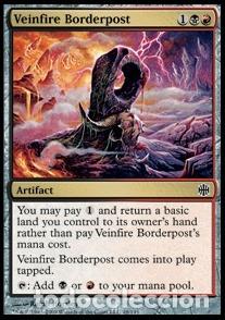 Trading Cards: Carta MTG-Pietra di Confine della Caverna Infuocata-Alara Reborn-ITA-EX-Common- - Magic The Gartheri