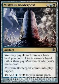 Trading Cards: Carta MTG-Pietra di Confine della Nebbia Cavernosa-Alara Reborn-ITA-EX-Common- - Magic The Gartherin