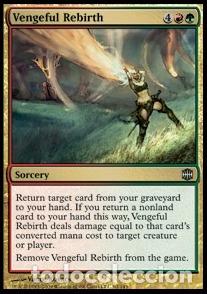 Trading Cards: Carta MTG-Rinascita Vendicativa-Alara Reborn-ITA-EX-Uncommon- - Magic The Garthering