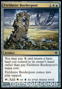 Trading Cards: Carta MTG-Pietra di Confine del Campo Nebbioso-Alara Reborn-ITA-EX-Common- - Magic The Garthering