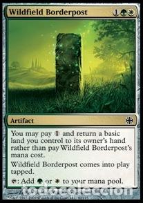 Trading Cards: Carta MTG-Pietra di Confine della Selva Campestre-Alara Reborn-ITA-EX-Common- - Magic The Garthering
