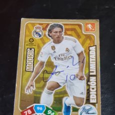 Trading Cards: MODRIC REAL MADRID FIRMADA ADRENALYN 19 20. Lote 401832249