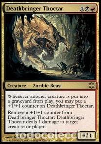 Trading Cards: Carta MTG-Thoctar Latore di Morte-Alara Reborn-ITA-EX-Rare-Foil - Magic The Garthering
