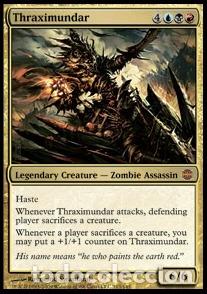Trading Cards: Carta MTG-Thraximundar-Alara Reborn-ITA-EX-Mythic- - Magic The Garthering