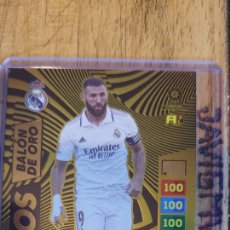Trading Cards: ADRENALYN 2022 2023 CARD MITOS BENZEMA REAL MADRID SIN NUMERO. Lote 402463749