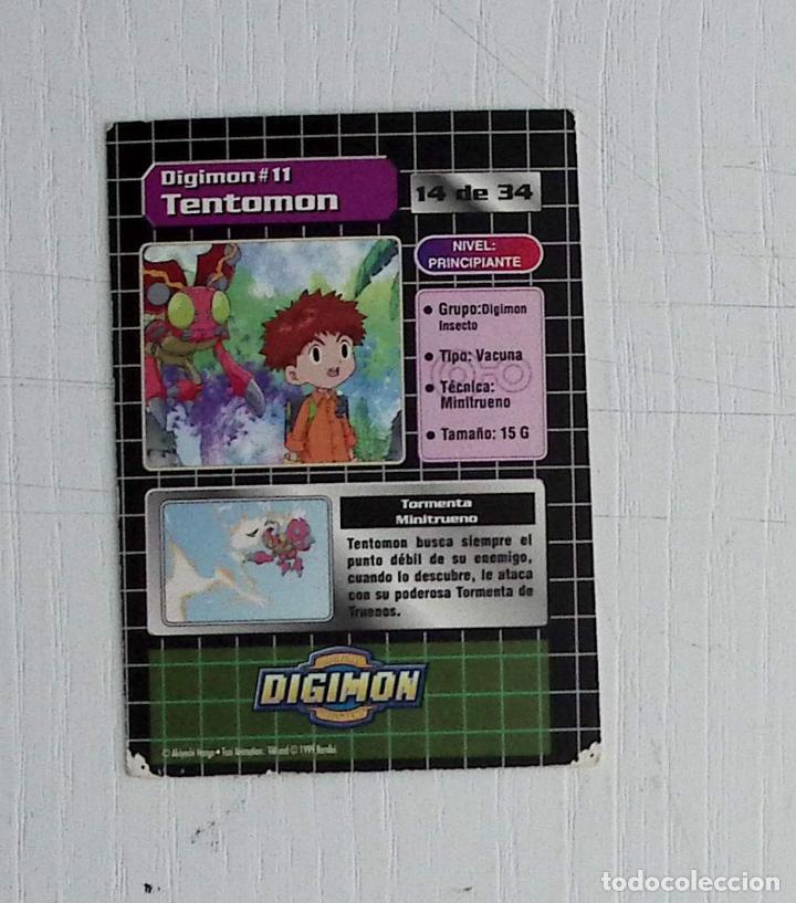 Trading cards: digimon trading card 14 de 34 - Foto 2