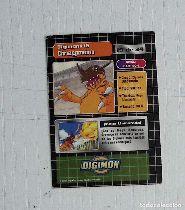 Trading cards: digimon trading card 19 de 34 - Foto 2