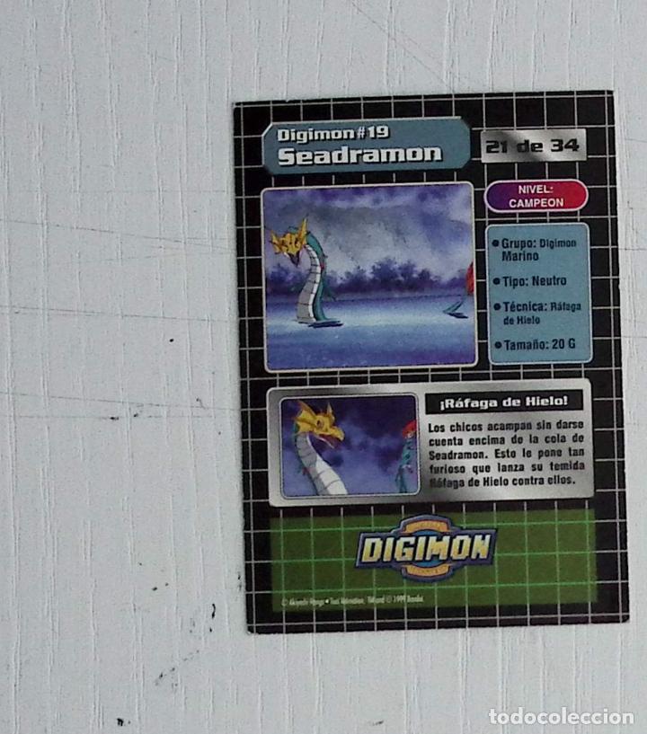 Trading cards: digimon trading card 21 de 34 - Foto 2