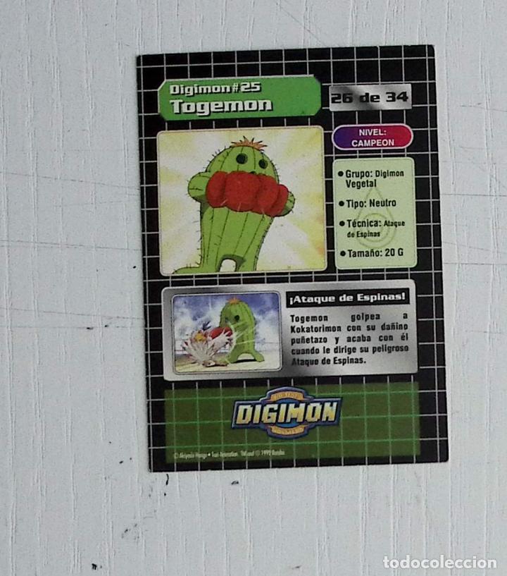 Trading cards: digimon trading card 26 de 34 - Foto 2