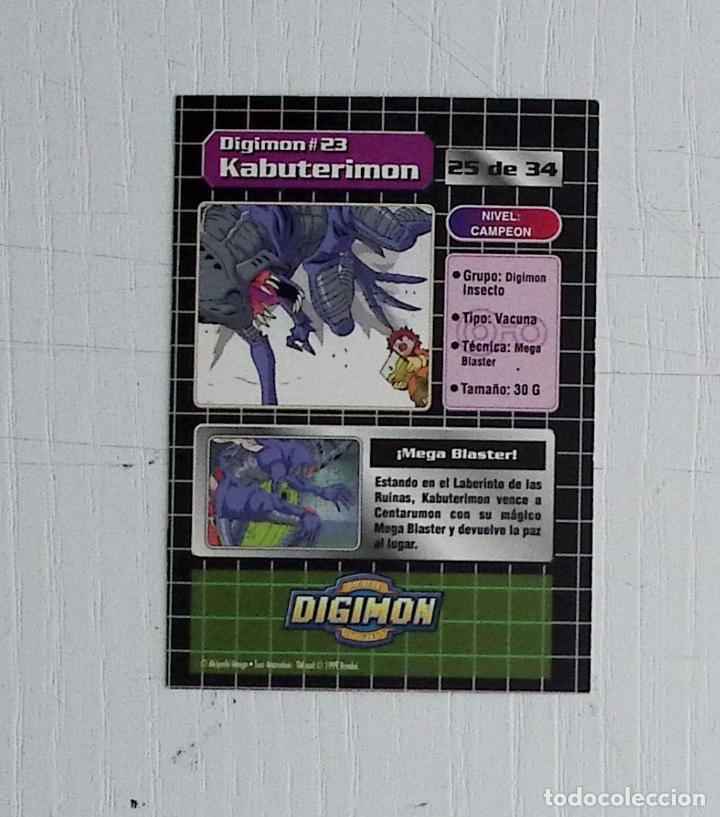 Trading cards: digimon trading card 25 de 34 - Foto 2