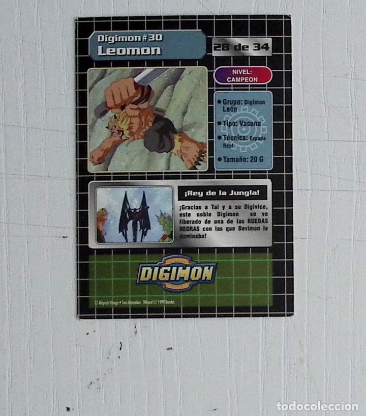 Trading cards: digimon trading card 28 de 34 - Foto 2