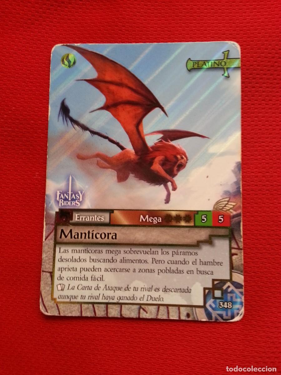 Trading cards: MANTICORA - FANTASY RIDERS 348 - Foto 1
