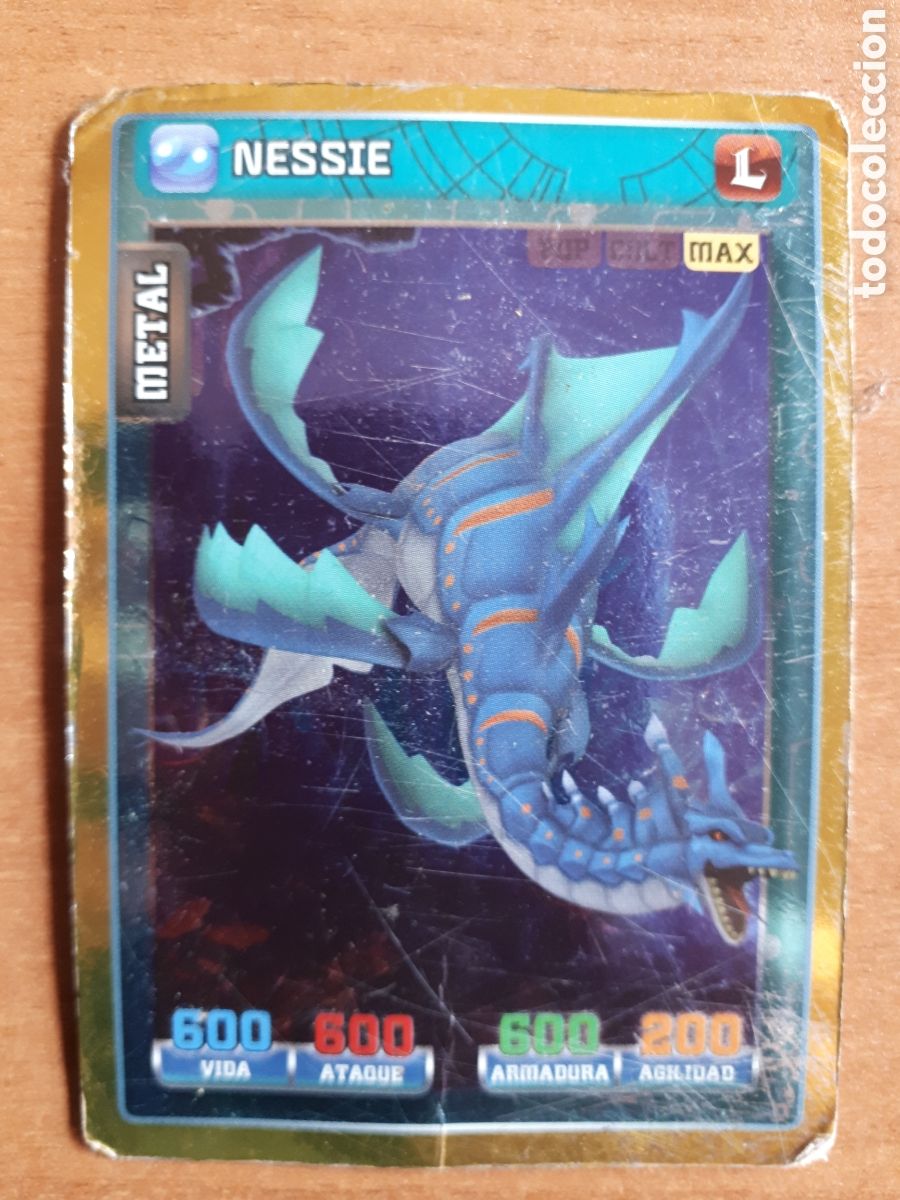 Trading cards: CARTA INVIZIMALS PANINI. NESSIE - Foto 1