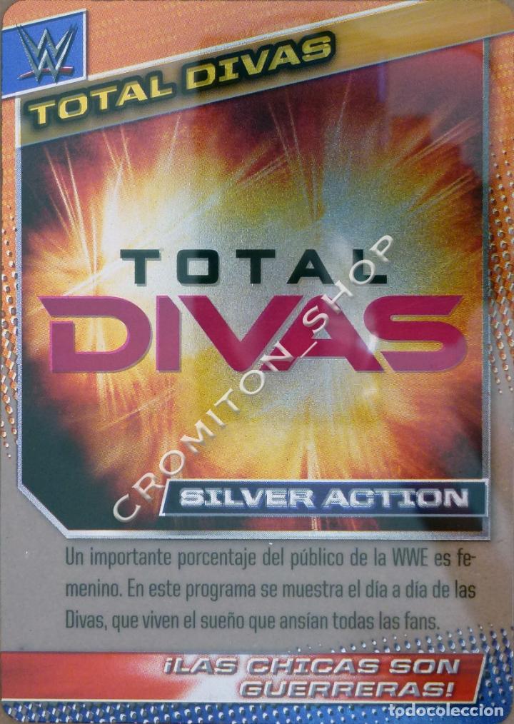 Trading cards: N&ordm; 007 TOTAL DIVAS SILVER ACTION WWE 2015 PANINI - Foto 1