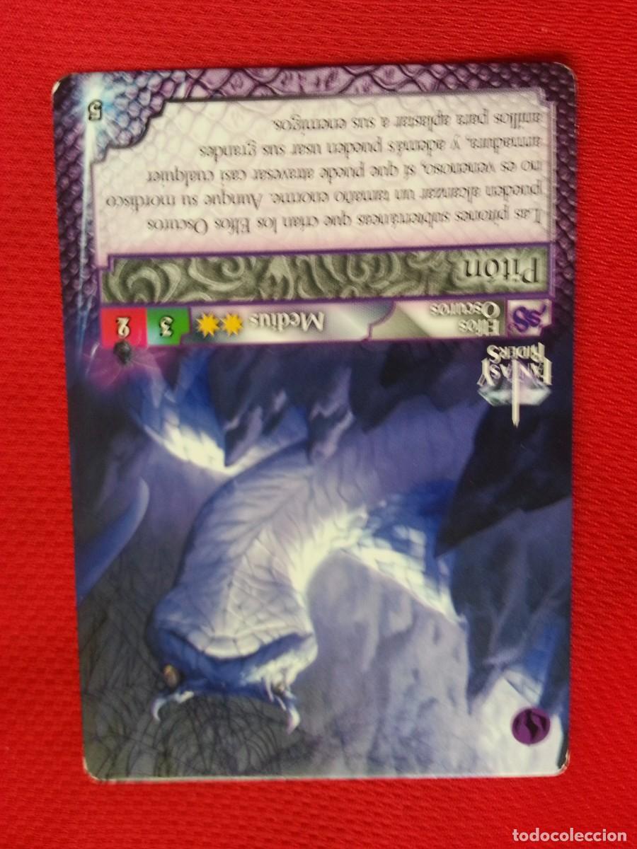 Trading cards: PITON - FANTASY RIDERS 5 - Foto 2