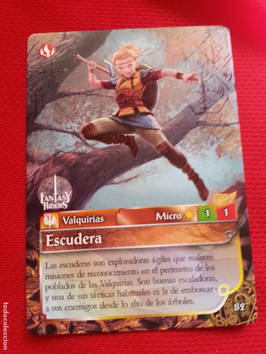 Trading cards: ESCUDERA - FANTASY RIDERS 82 - Foto 1