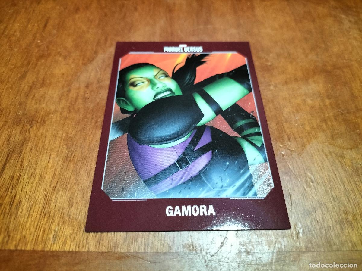 Trading cards: 22 GAMORA. MARVEL VERSUS. CARTA. CROMO. COMO NUEVA - Foto 1