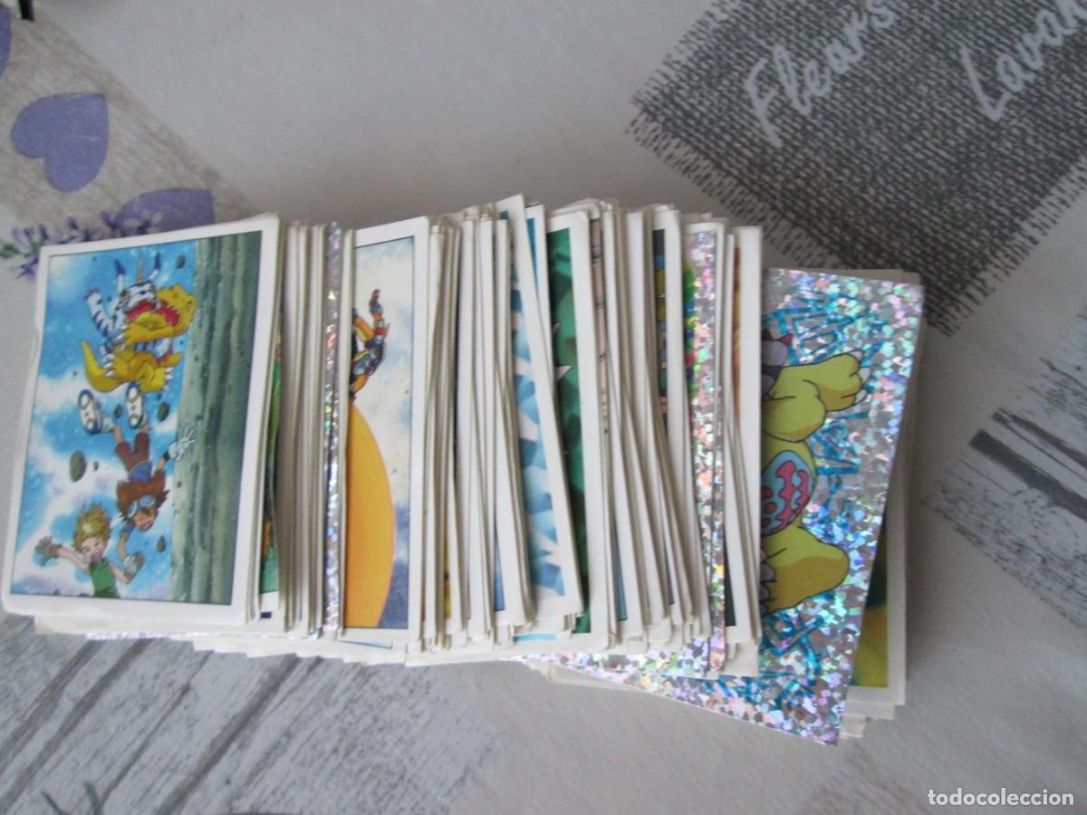 Trading cards: LOTE 125 DIGIMON PANINI - Foto 2