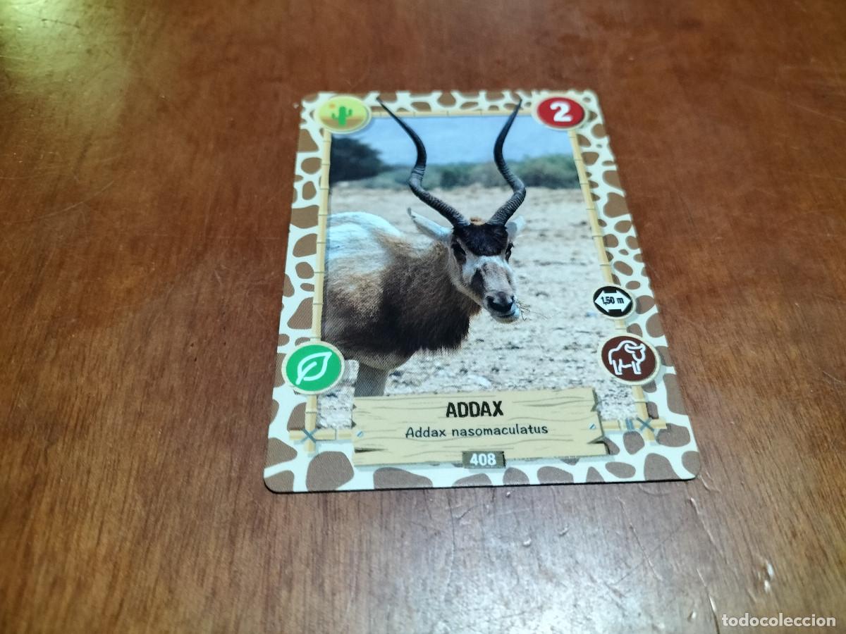 Cartas Colecion&aacute;veis: 408 ADDAX. REWIILD. PANINI. CARTA. CROMO. COMO NUEVA