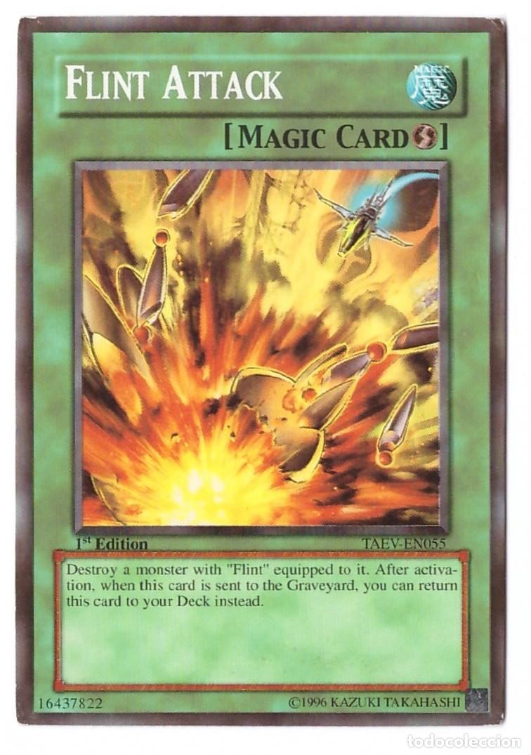 Trading cards: YU-GI-OH! &bull; FLINT ATTACK &bull; TAEV-EN055 &bull; MAGIC CARD - Foto 1