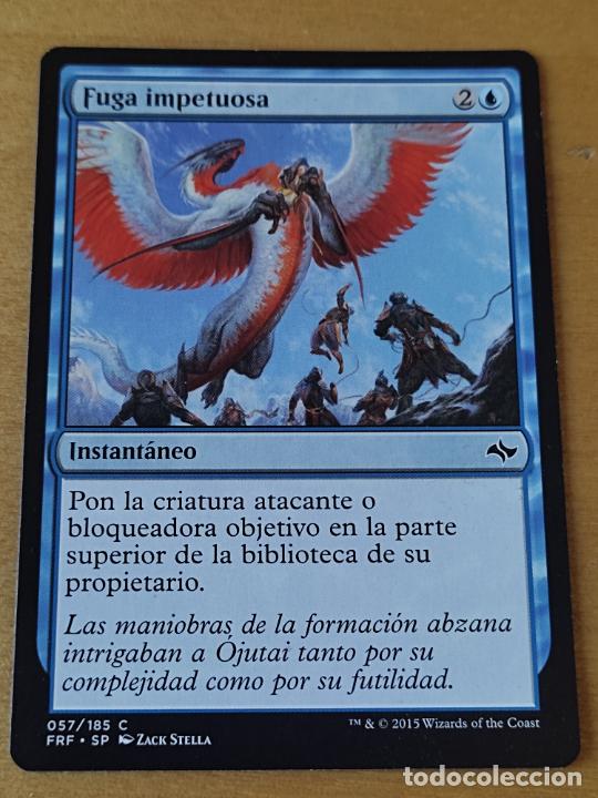 Trading Cards: FUGA IMPETUOSA 57 2015 WIZARD COAST MAGIC CARDS CARTA ORIGINAL