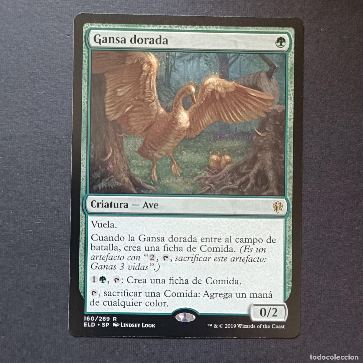 mtg goose cards Magic The Gathering - Throne of Eldraine Promos - Gilded Goose main image 0
