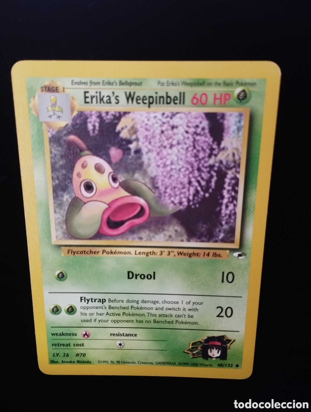 Trading cards: ERIKA WEEPINBELL - INFRECUENTE - 48/132 - TCG - CARTA POKEMON