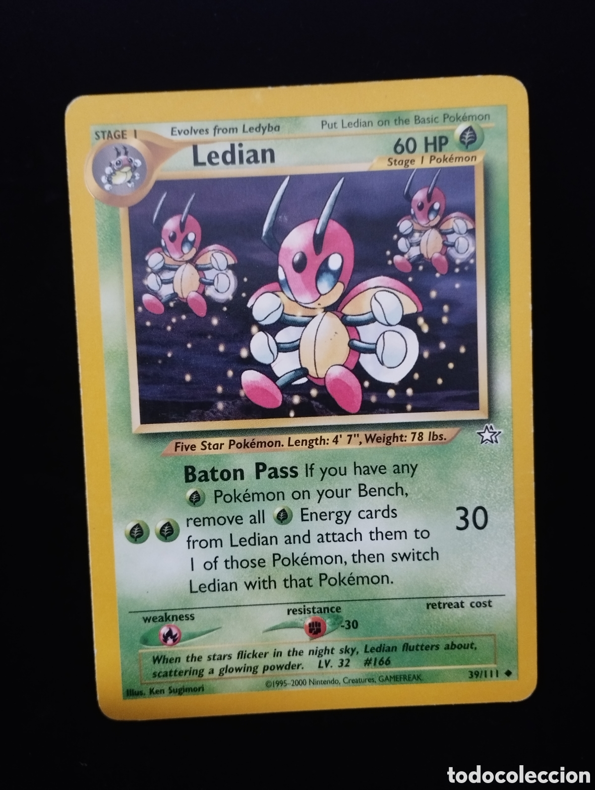 Trading Cards: LEDIAN - INFRECUENTE - 39/111 - TCG - CARTA POKEMON