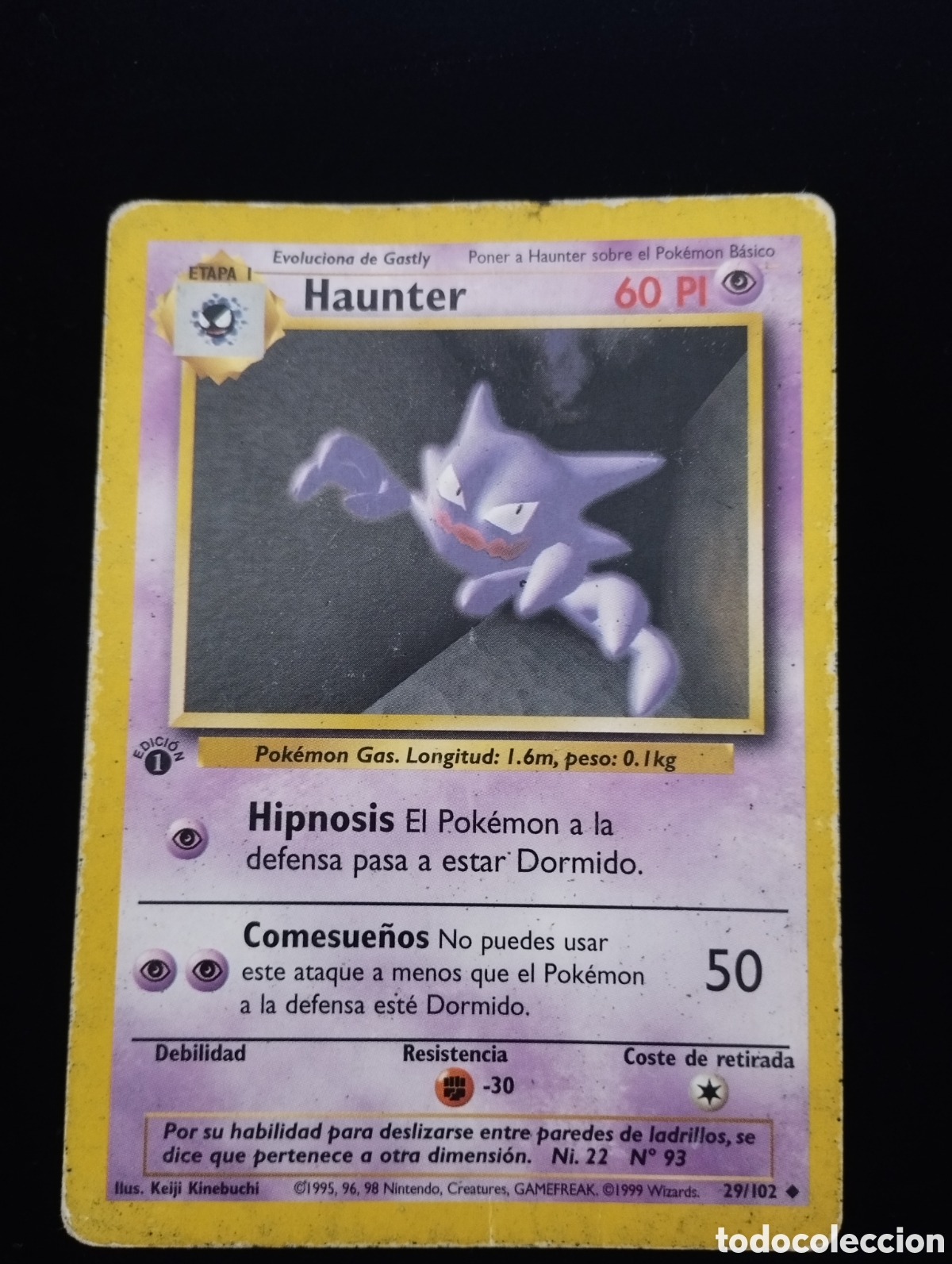 Trading Cards: HAUNTER - INFRECUENTE - 29/102 - TCG - CARTA POKEMON