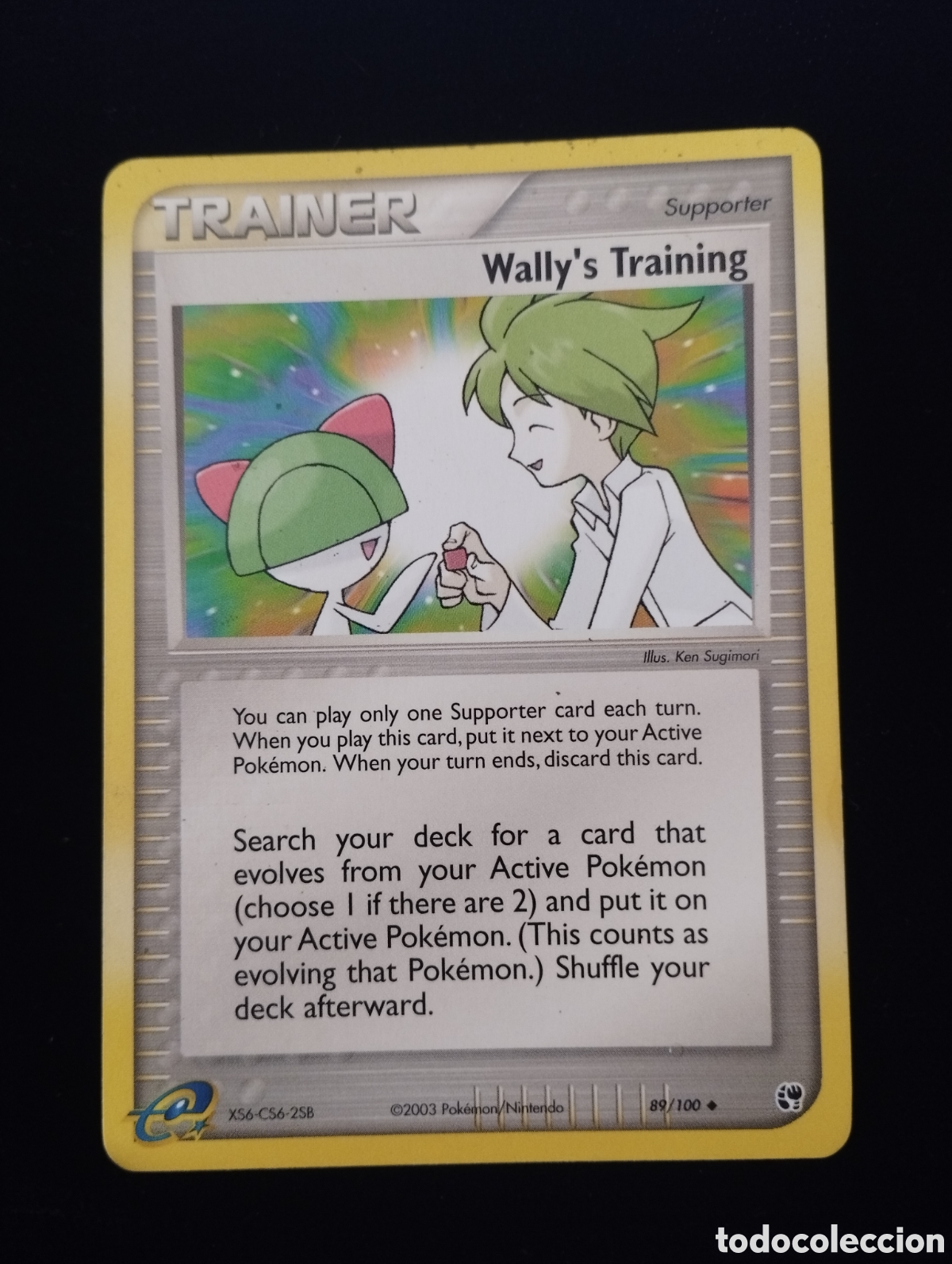 Trading Cards: Wally's training - INFRECUENTE - 89/100 - TCG - CARTA POKEMON