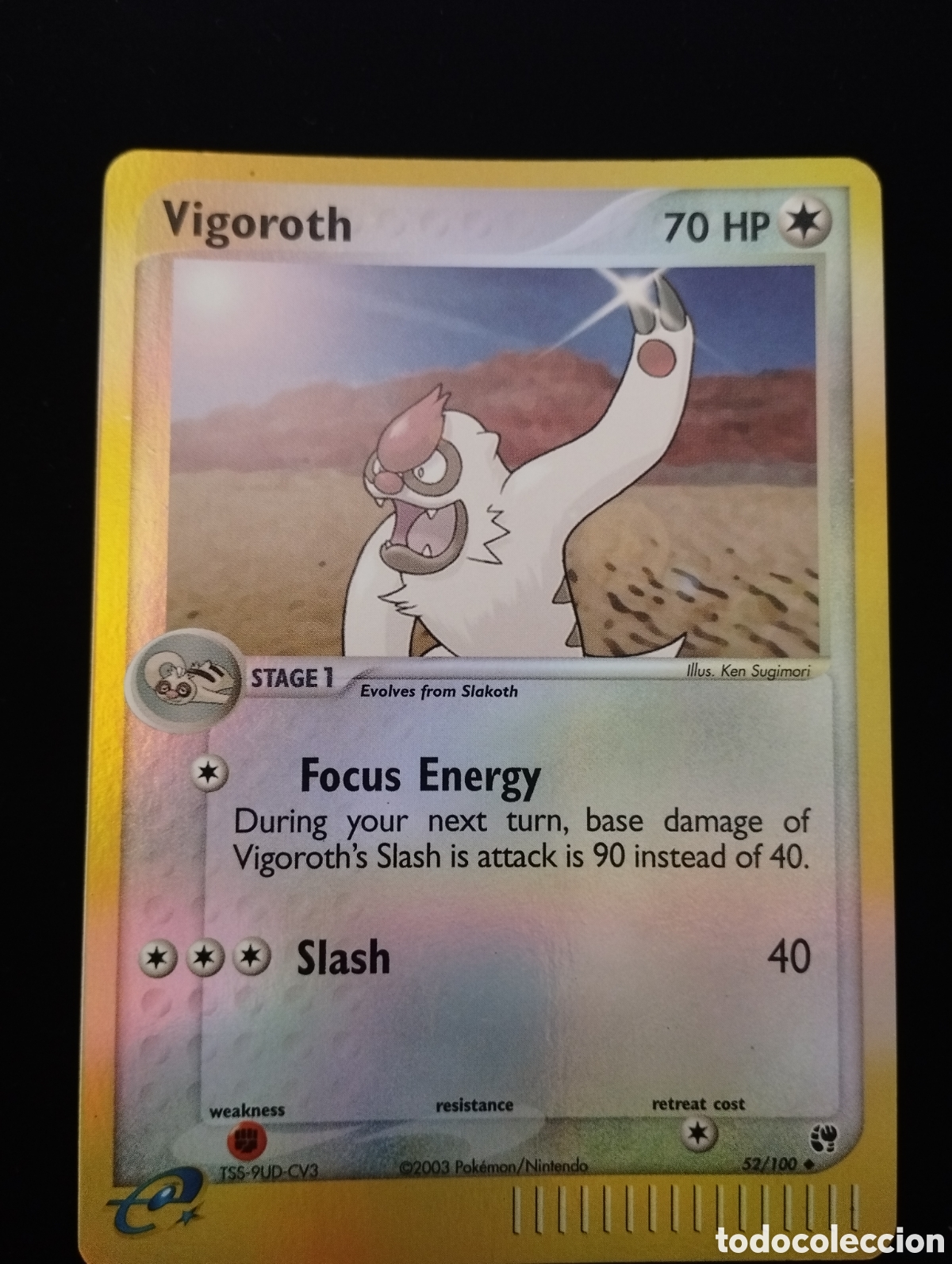 Trading Cards: VIGOROTH Holo reverse - INFRECUENTE - 52/100 - TCG - CARTA POKEMON