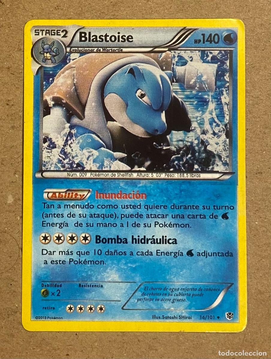 Trading cards: BLASTOISE. POK&Eacute;MON CARD N&deg; 16 (2013). - Foto 1